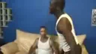 black dude gay spanking end